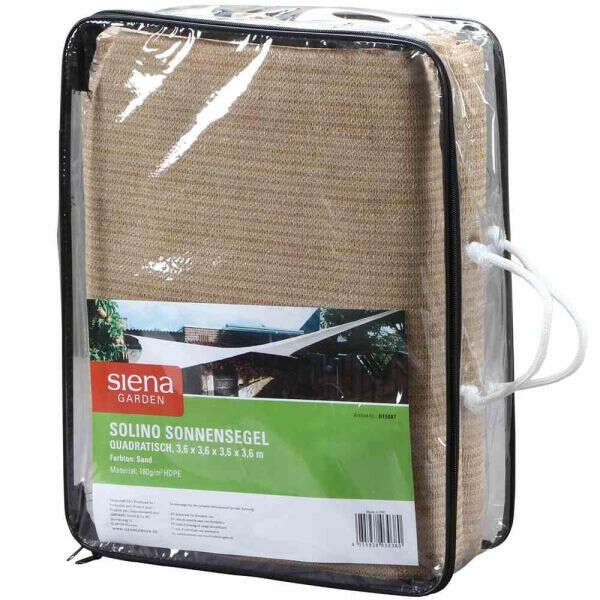 SIENA GARDEN Sonnensegel Solino 360x360 cm